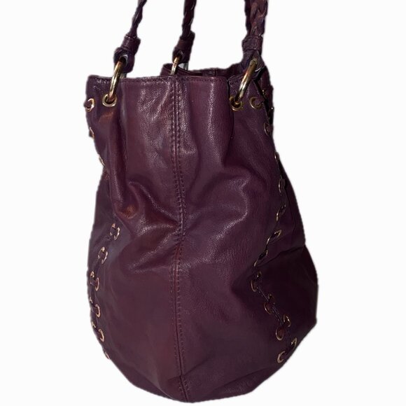 Michael Kors Purple Shoulder Bag - Picture 6 of 14